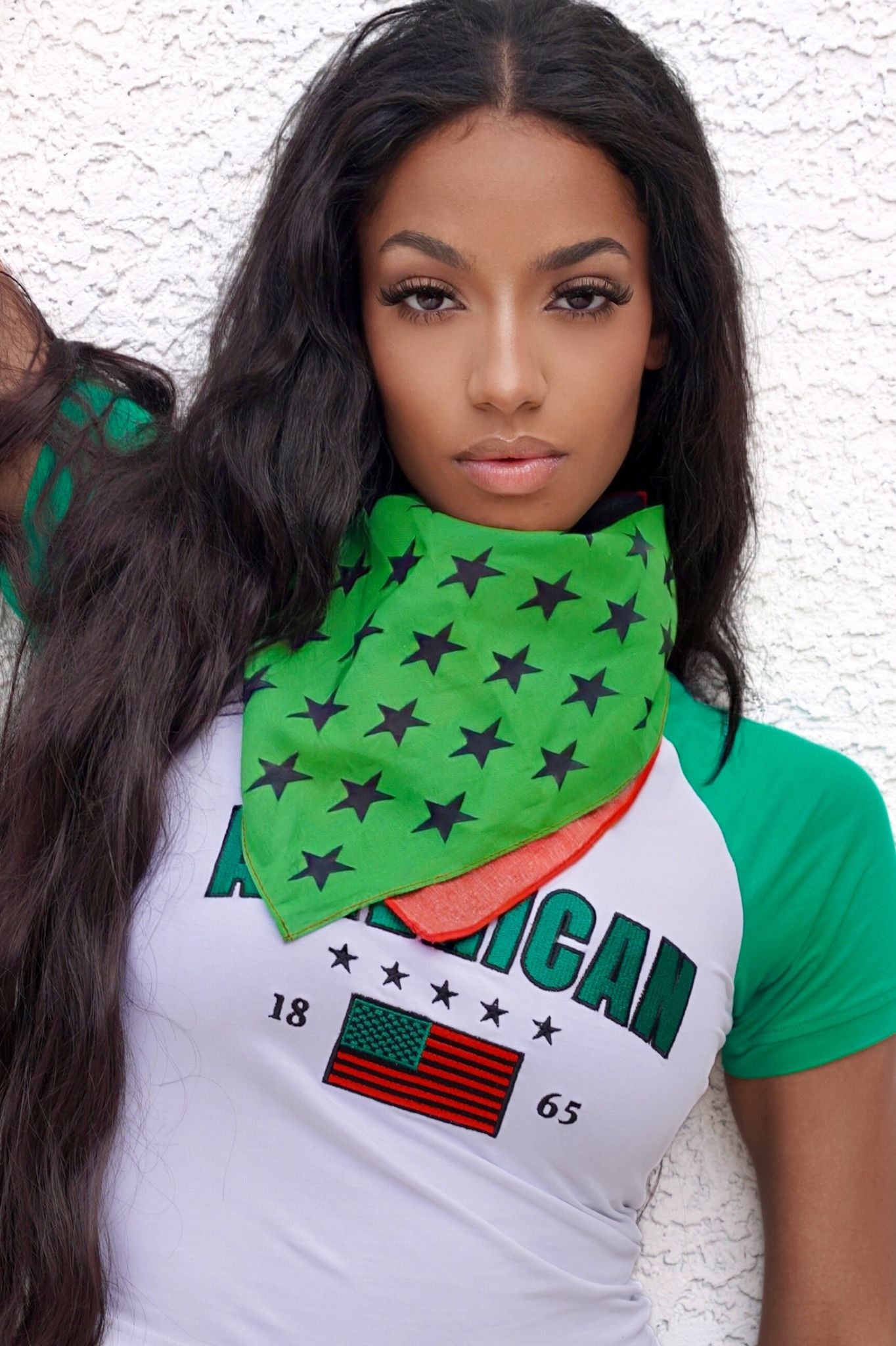 Afro-American National bandanna flag