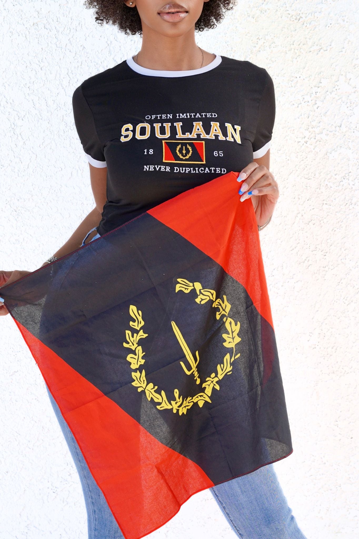 Black Heritage bandanna flag