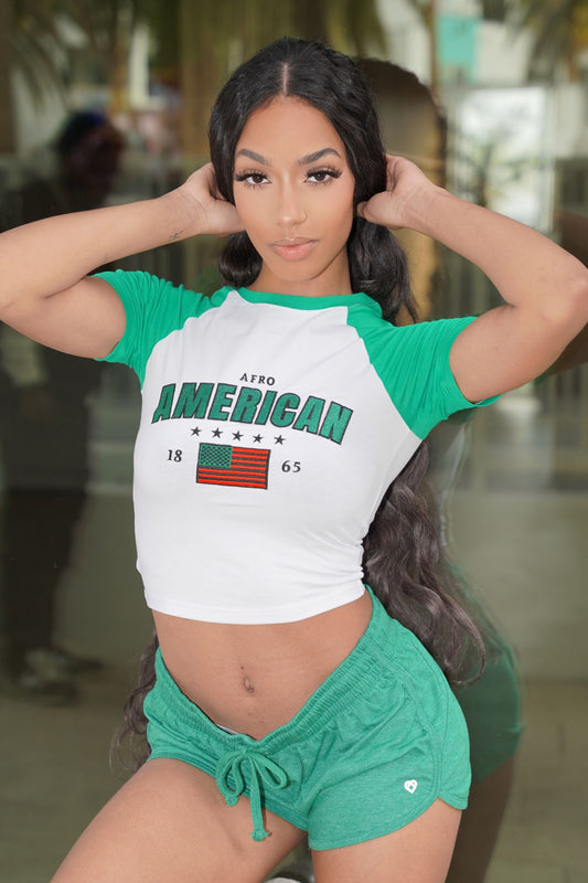 Afro-American Baby Tee