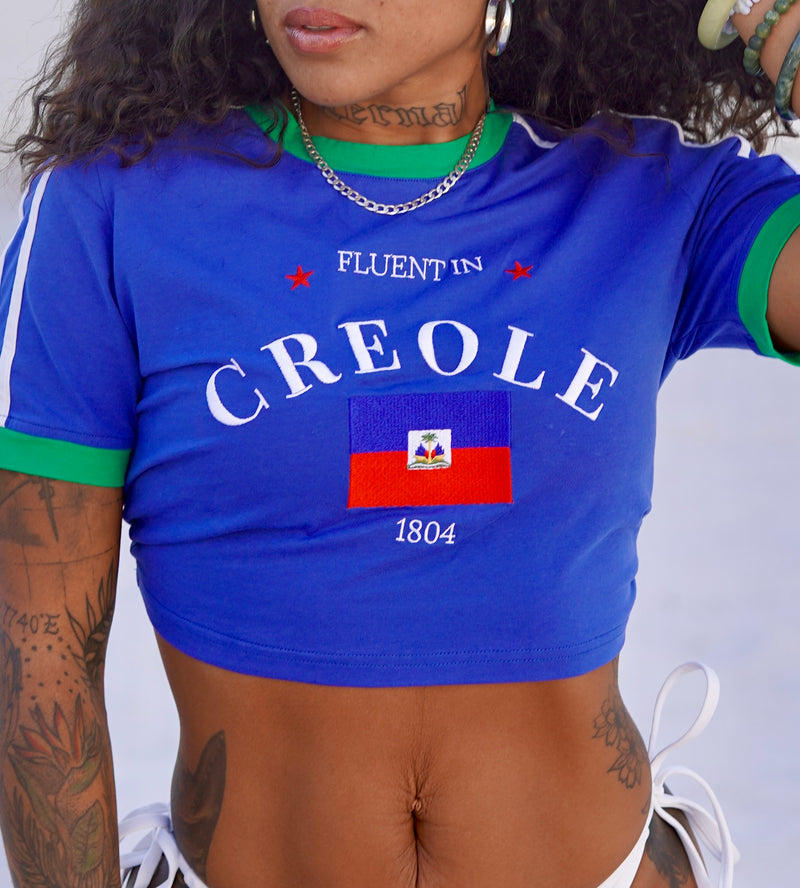 Hatian Creole baby tee